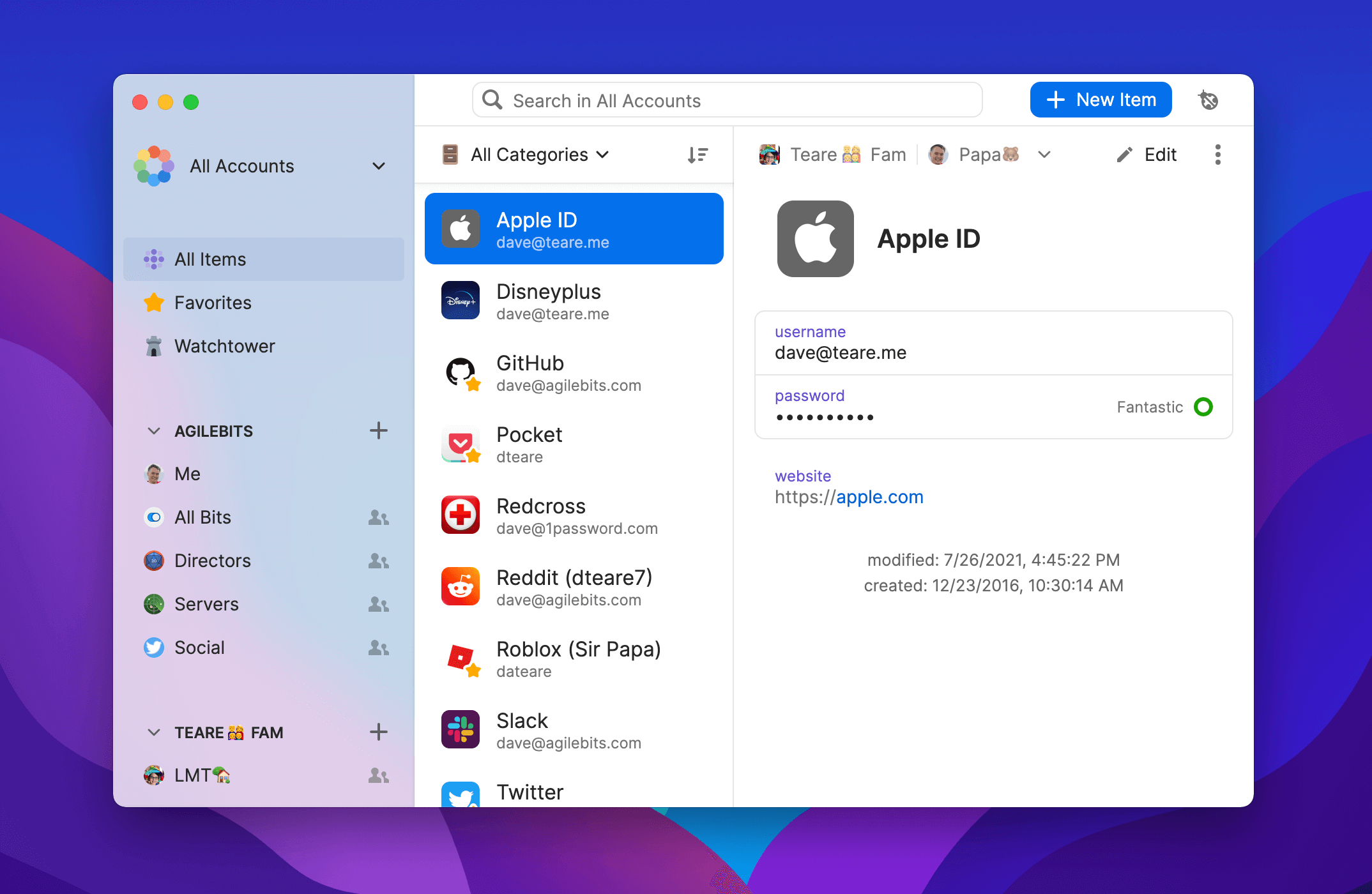 1Password 8 for Mac Beta